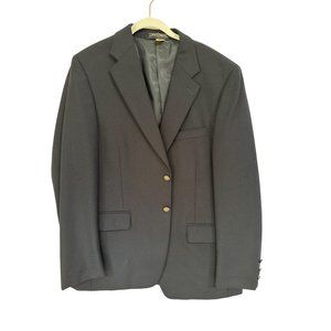 Meeting Street Mens Black Sports Coat Jacket